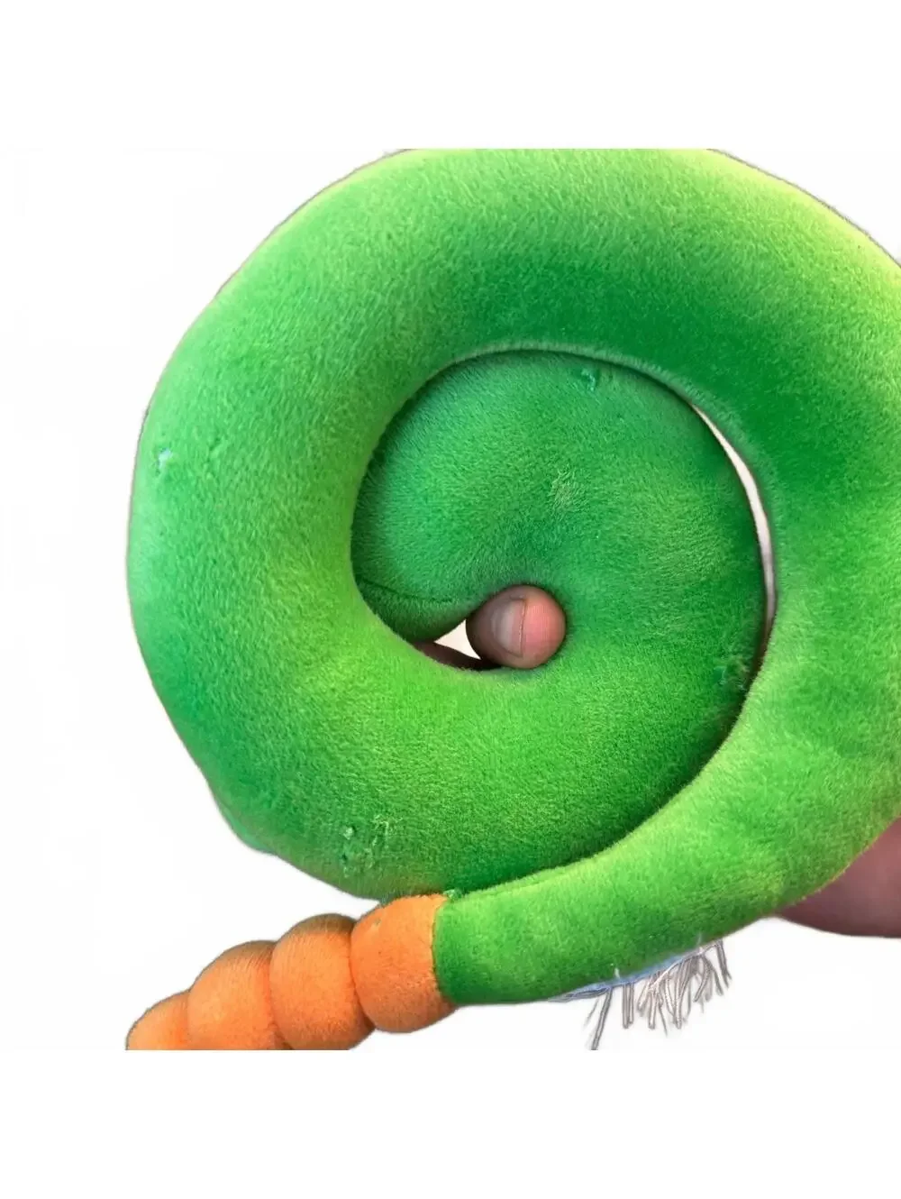 Disney Parks Snake Plush Green Kaa The Jungle Book Plush 8”
